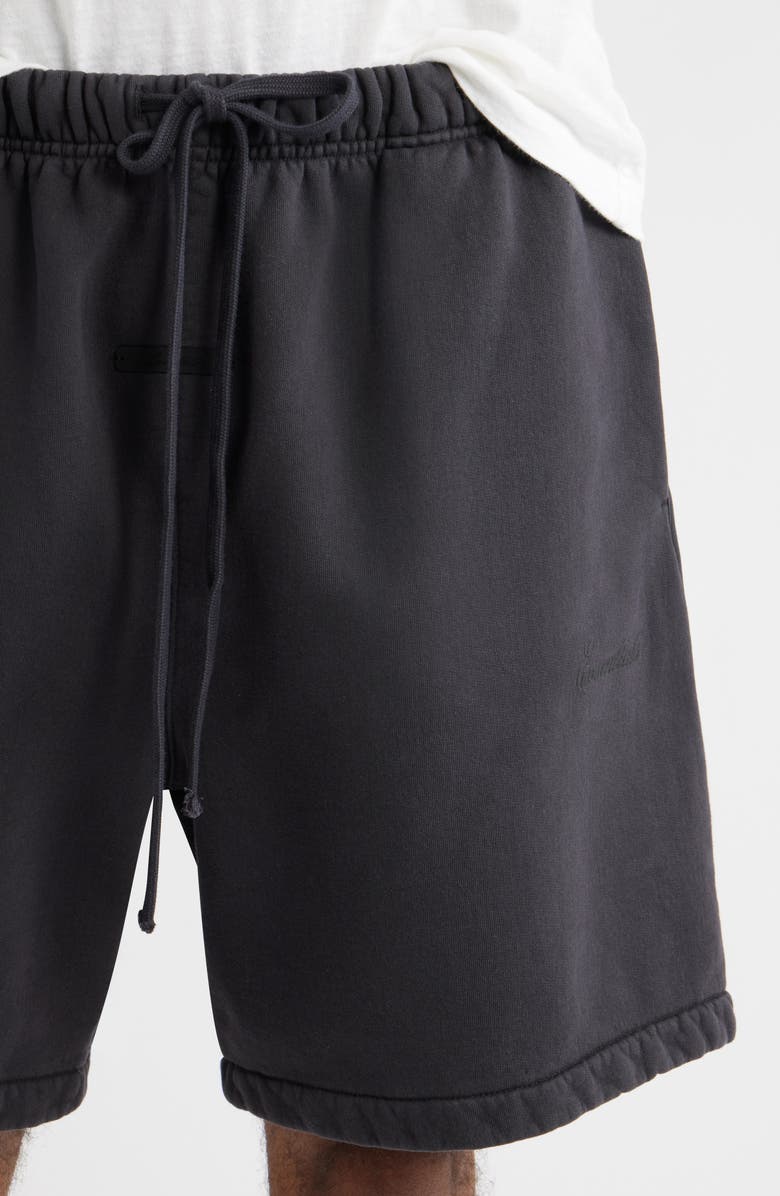 Fear of God Essentials Classic Fit Signature Logo Sweat Shorts, Alternate, color, 