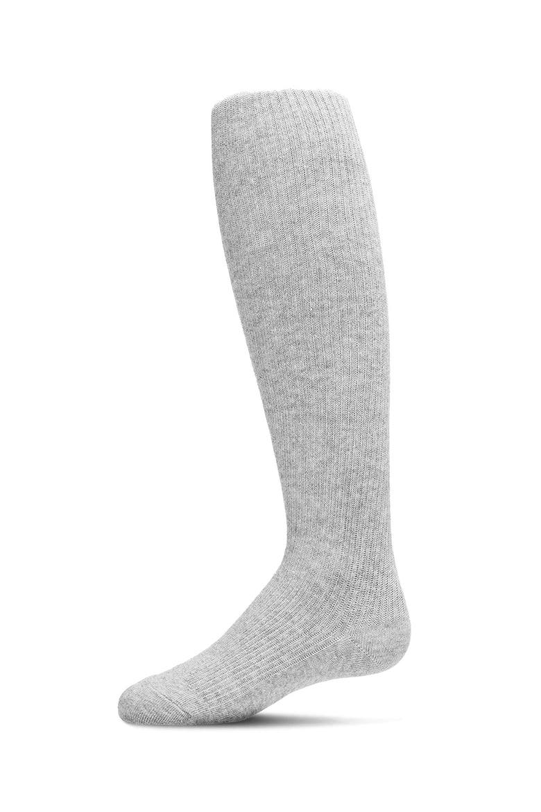 Ribbed Basic Tights, Main, color, Lt Gray Heather