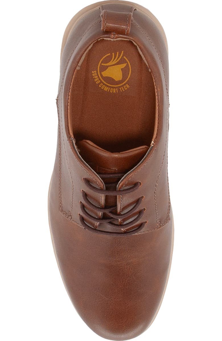 Deer Stags Kids' Lisbon Dress Shoe, Alternate, color, Brown