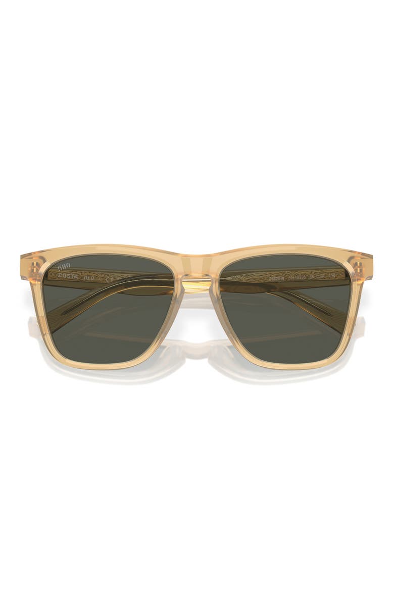 Ulu 56mm Square Sunglasses, Alternate, color, SUN CORAL/ GRAY
