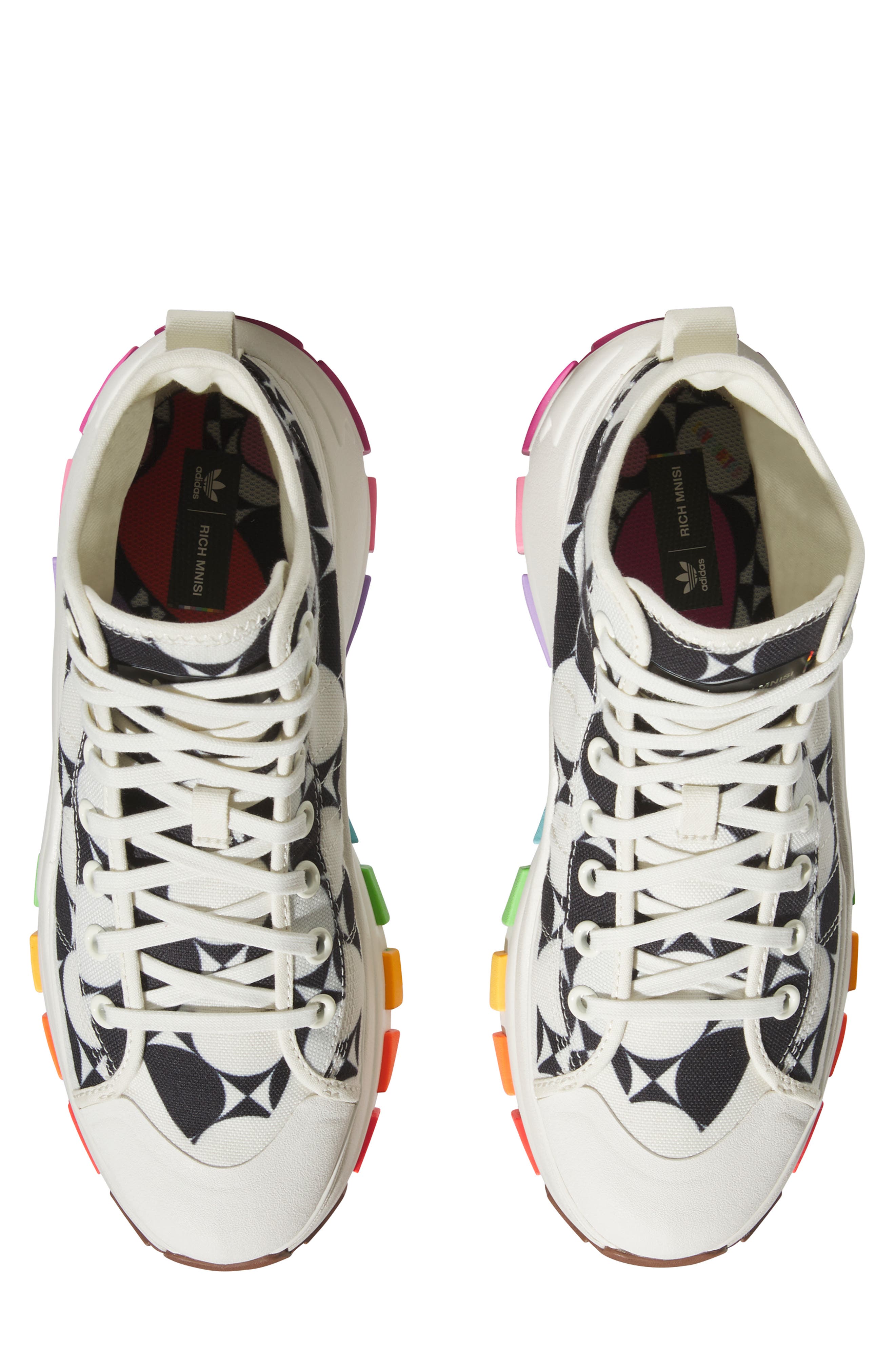 adidas x Rich Mnisi Nizza High XY22 Pride Sneaker, Alternate, color, 