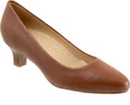 Trotters Kate Pointed Toe Kitten Heel Pump