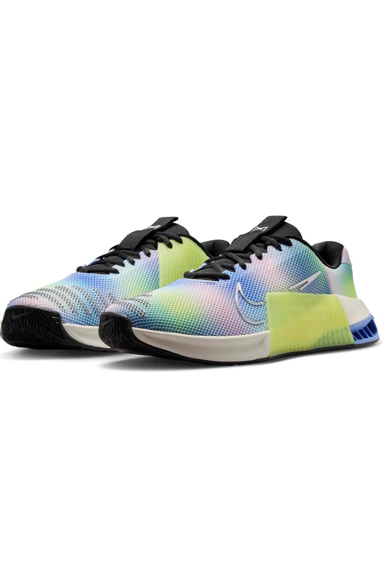 Nike Metcon 9 SE Training Shoe, Main, color, Black/ Lemon/ Royal/ Silver