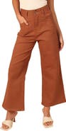 Petal & Pup Georgette High Waist Bootcut Pants