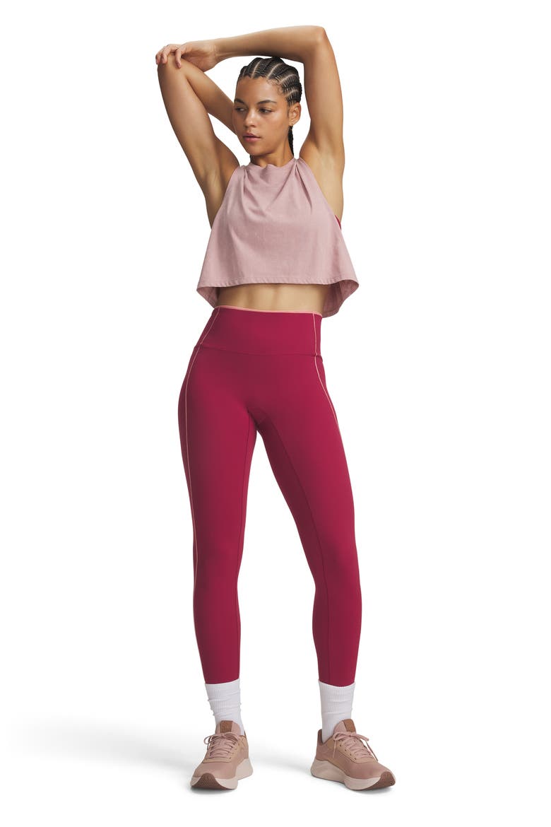 Meridian Mesh 7/8 Leggings, Alternate, color, 622 CLARET