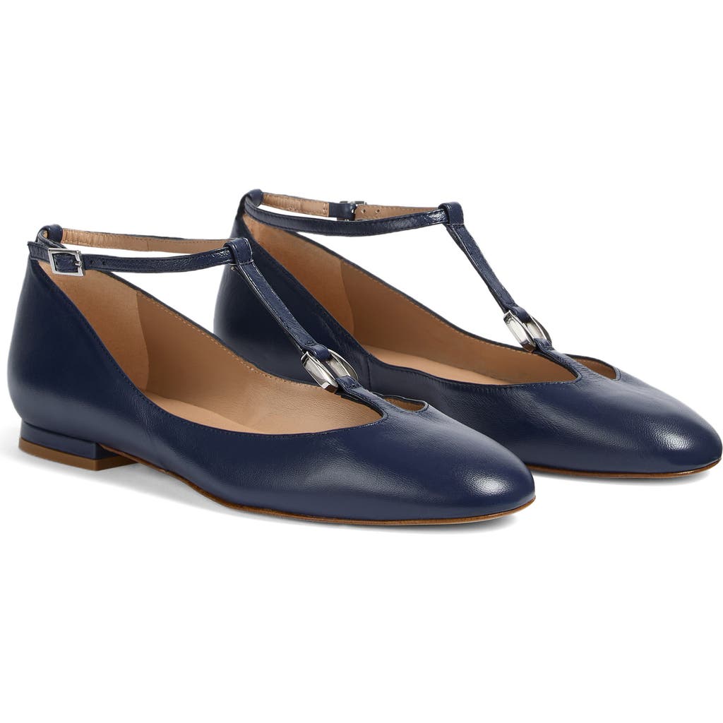 Lk Bennett Minna T-strap Flat In Multi