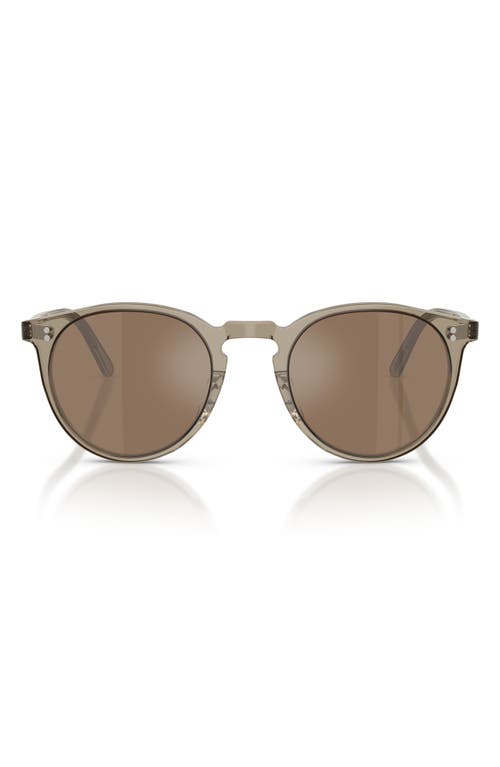 Oliver Peoples O'malley Acetate Round Sunglasses