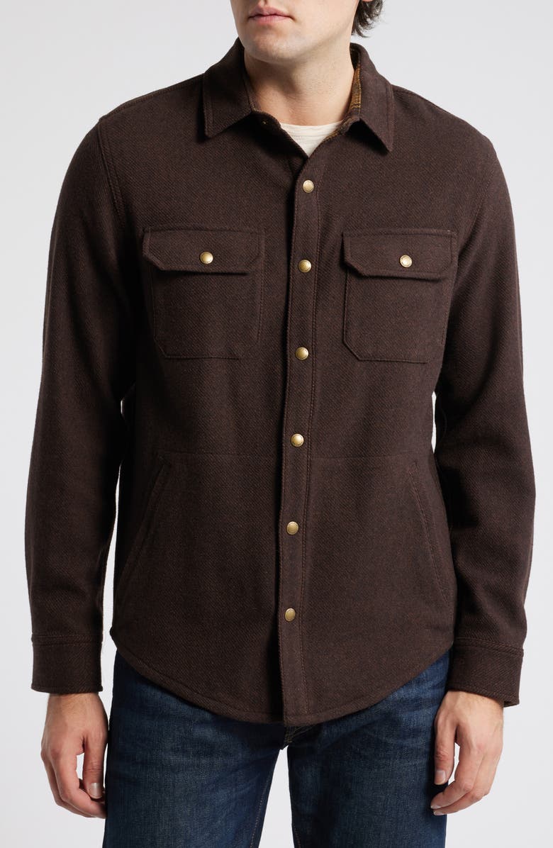 Pendleton Forest Wool Blend Shirt Jacket, Alternate, color, 