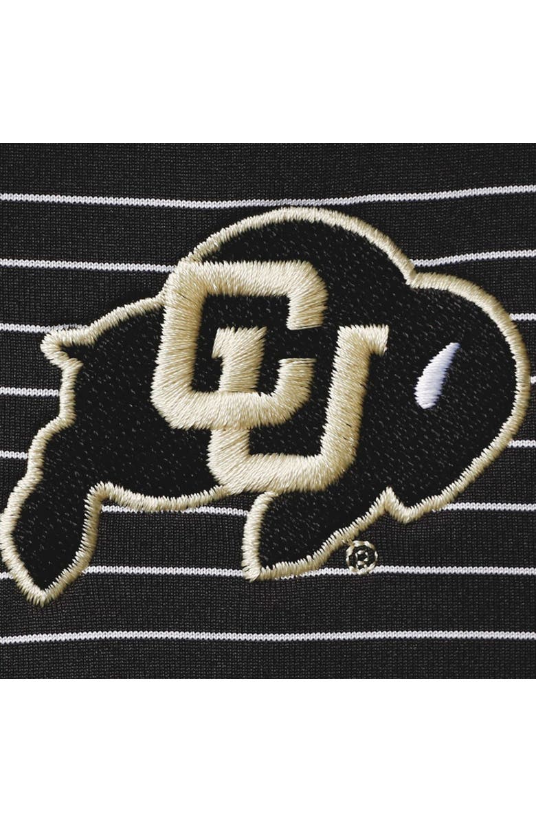 Nike Men's Nike Black Colorado Buffaloes Stadium Stripe Primary Logo Performance Polo, Alternate, color, 