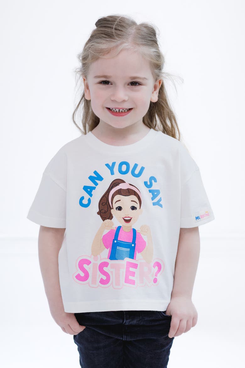 Short Sleeve Graphic T-Shirt, Alternate, color, Tusk Ms Rachel Sister
