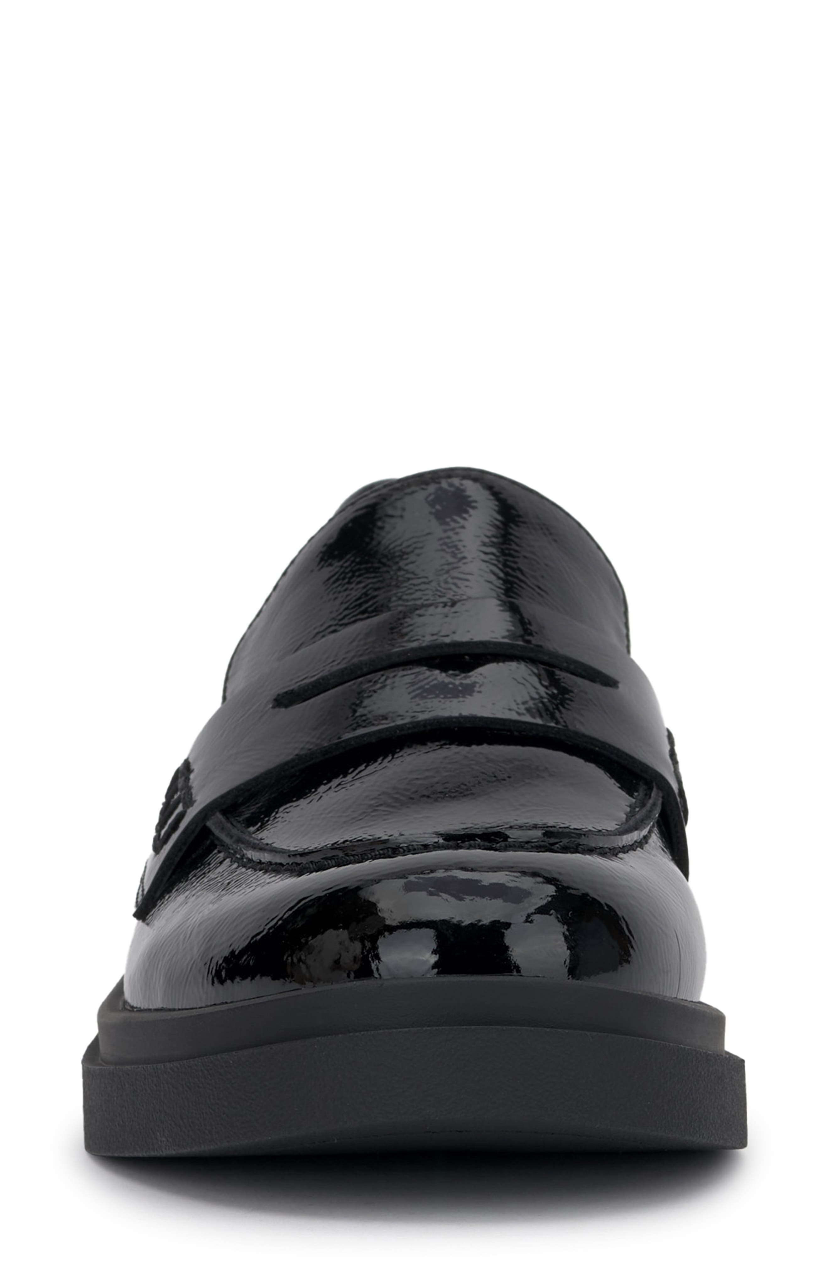 Xuris Platform Penny Loafer, Alternate, color, BLACK