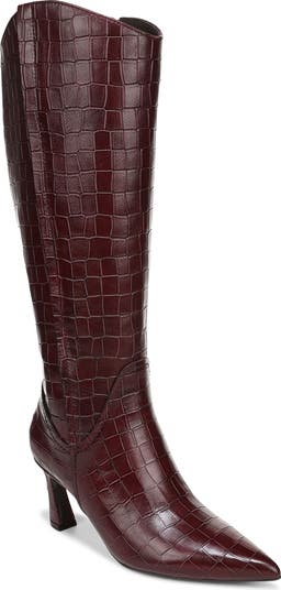 Naturalizer Emily Pointed Toe Knee High Boot (Women) | Nordstrom