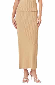 Rib Maxi Skirt