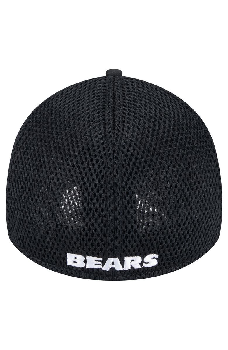 New Era Men's New Era Black Chicago Bears Main Neo 39THIRTY Flex Hat, Alternate, color,