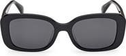 Max Mara 54mm Rectangular Sunglasses