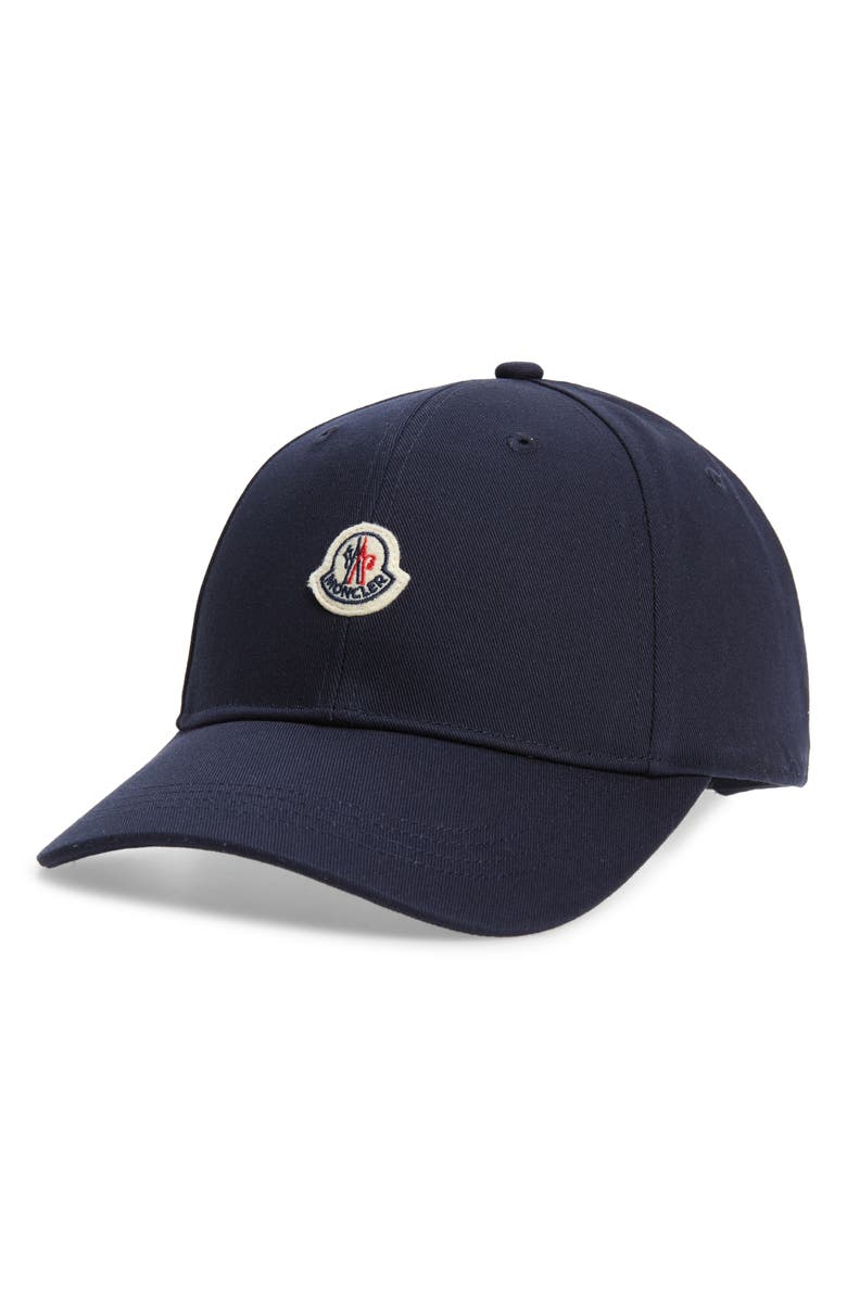 Moncler Kids' Logo Patch Baseball Cap, Main, color, 