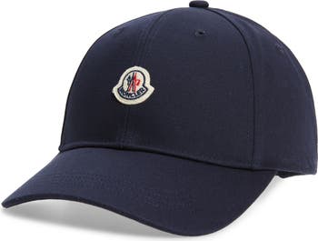 新品正規品】 MONCLER KIDS ロゴパッチ ベースボール キャップ