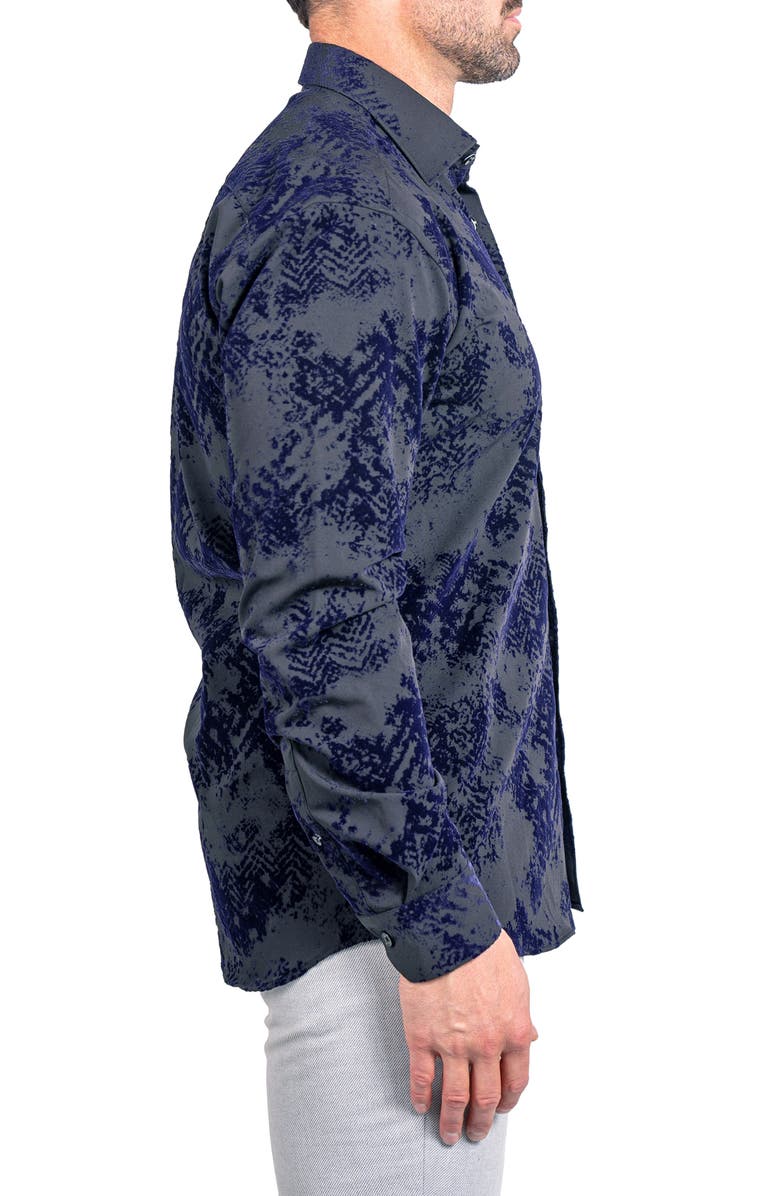 Maceoo Fibonacci Ascension Contemporary Fit Button-Up Shirt, Alternate, color, 