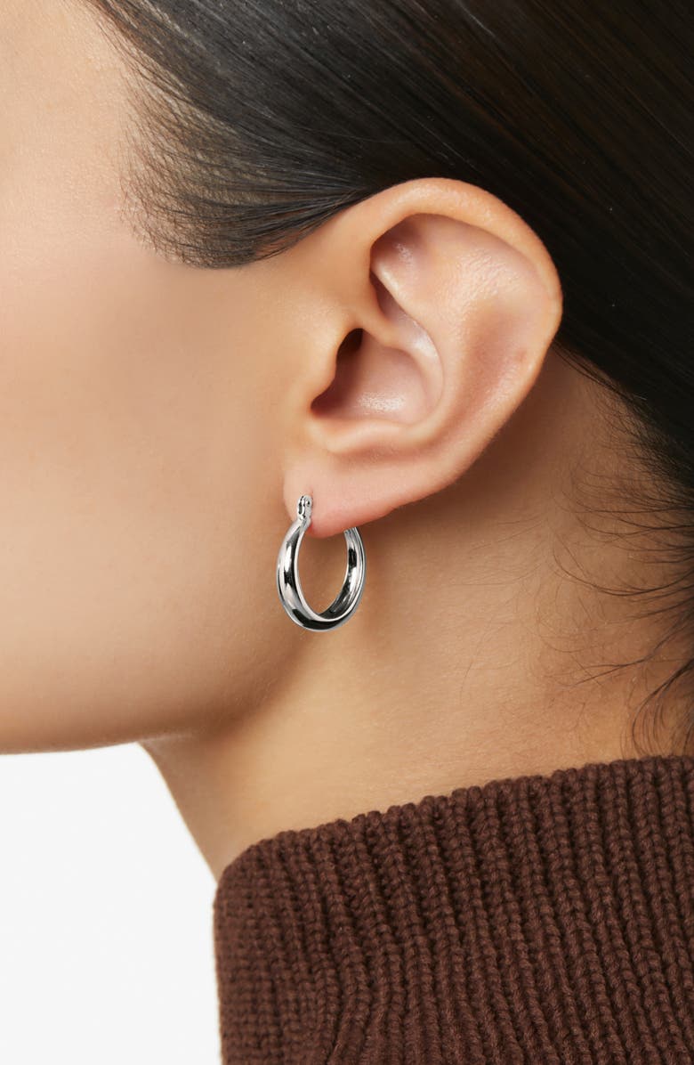 Ana Luisa Endless Hoop Earrings - Venus Silver, Alternate, color, 