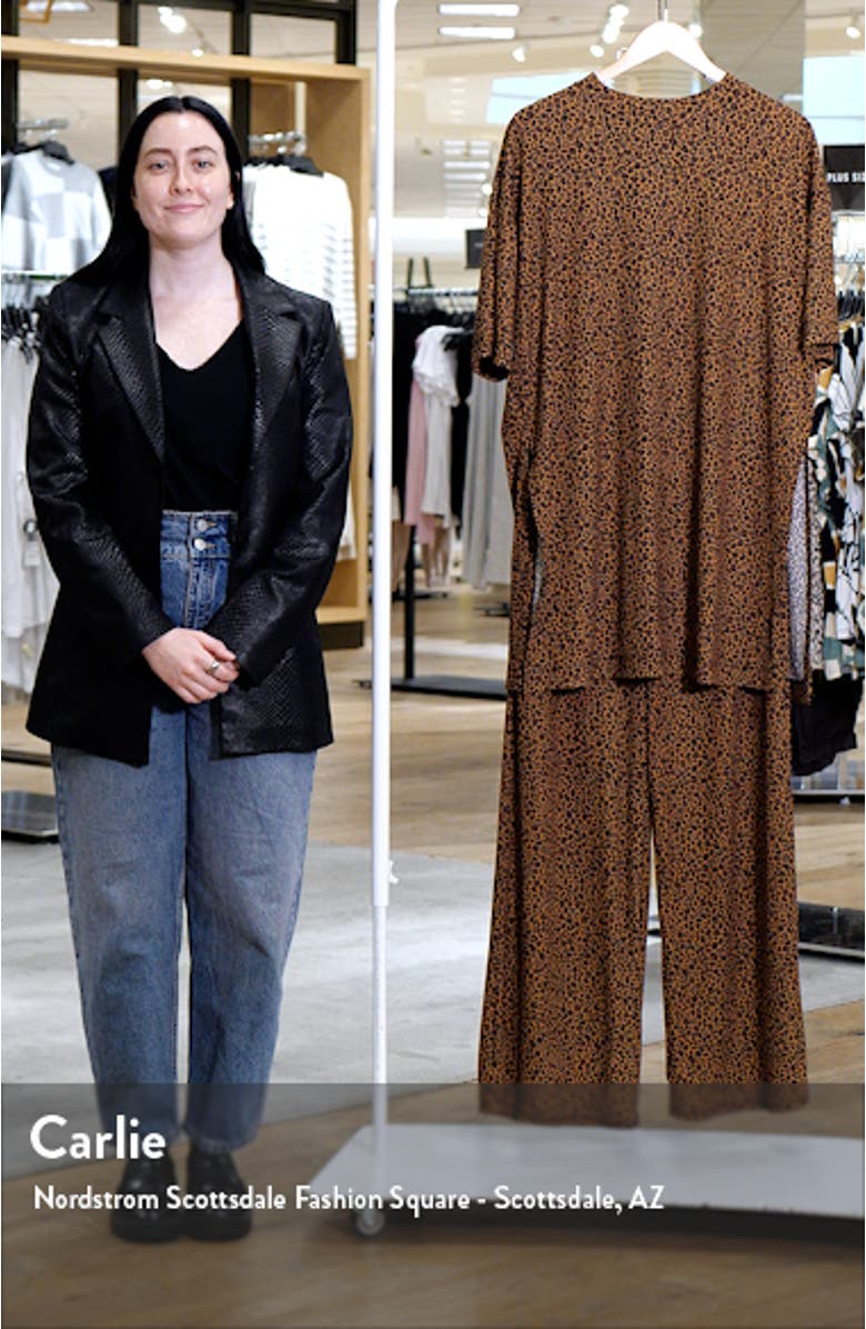 Leveled Up Leopard Top & Pants Set, sales video thumbnail