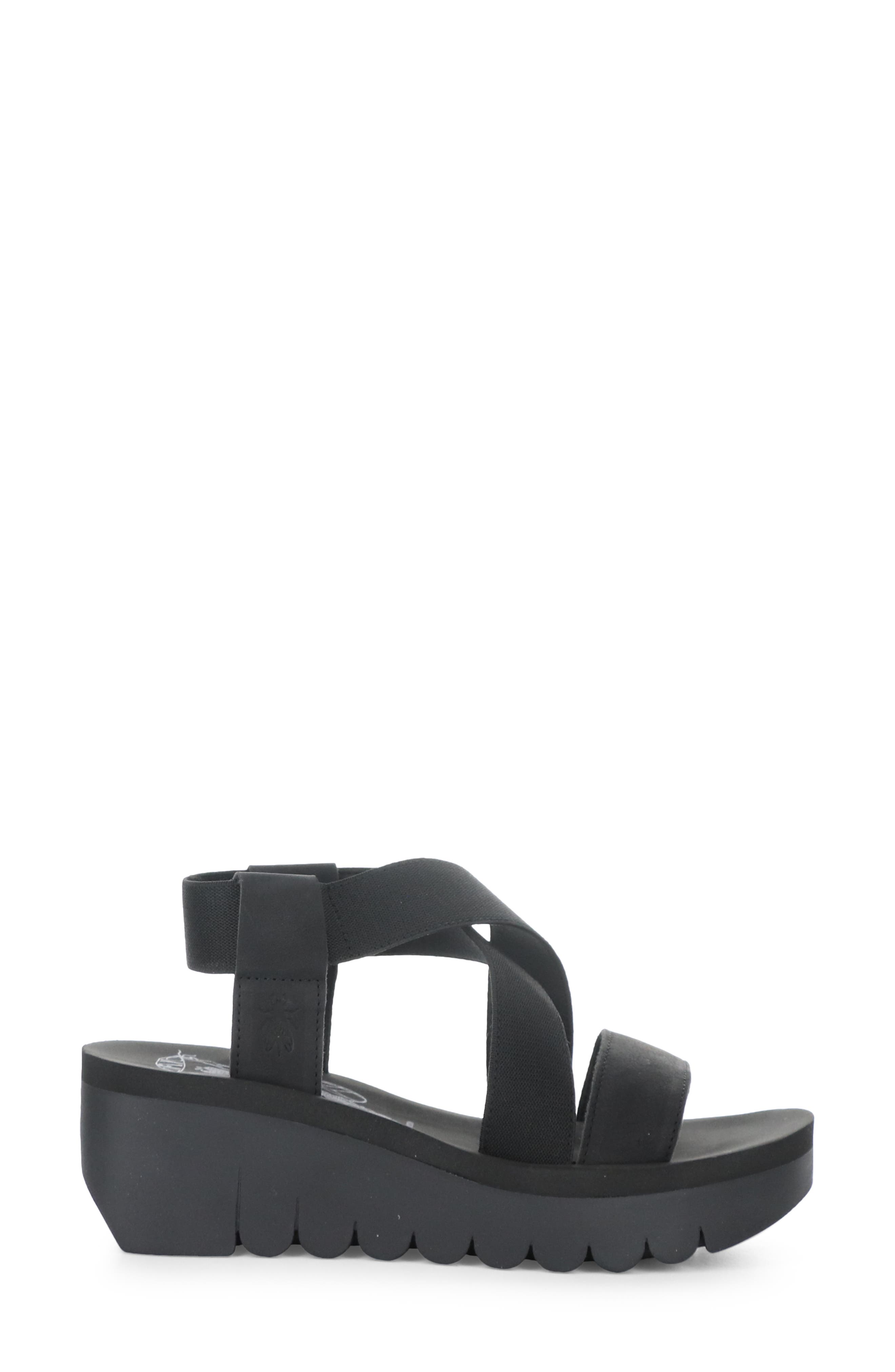 Fly London Yaby Platform Wedge Sandal, Alternate, color, 
