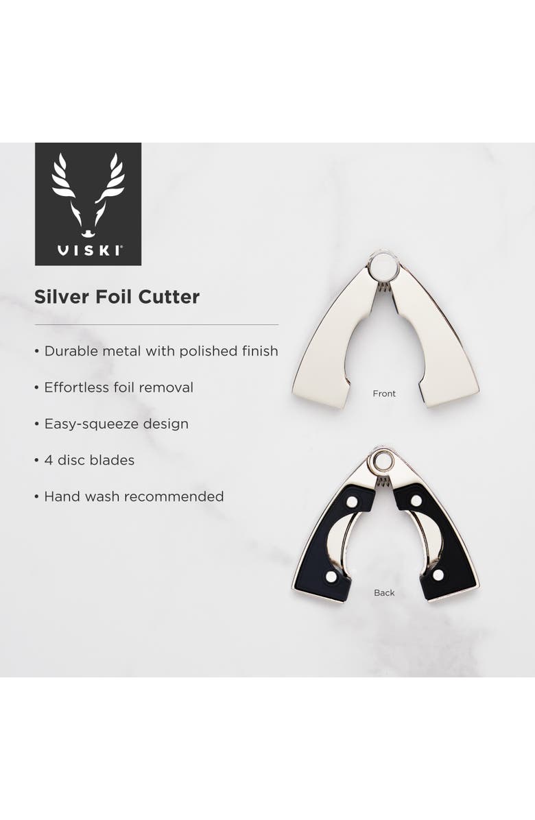 Viski Harrison Foil Cutter, Alternate, color,
