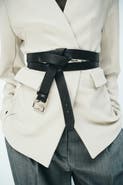 H&M Collarless Jersey Blazer