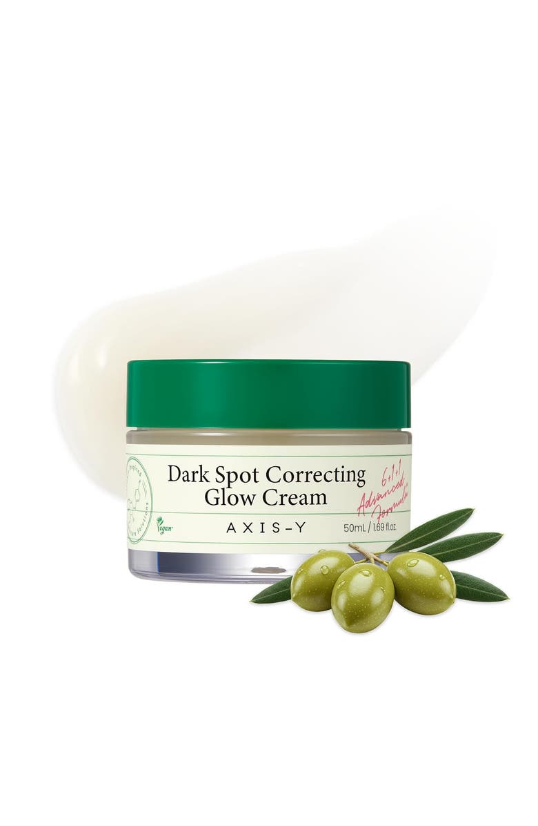 AXIS-Y Dark Spot Correcting Glow Cream, Main, color, White