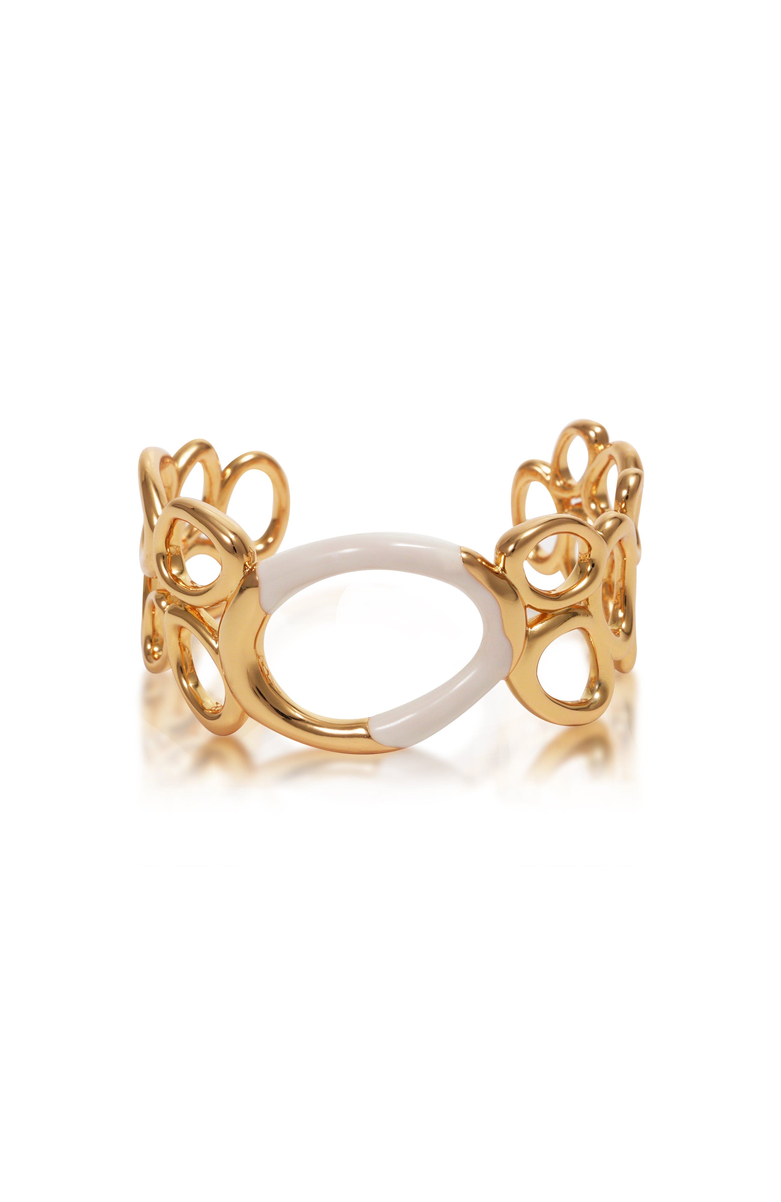 selected White & Gold
