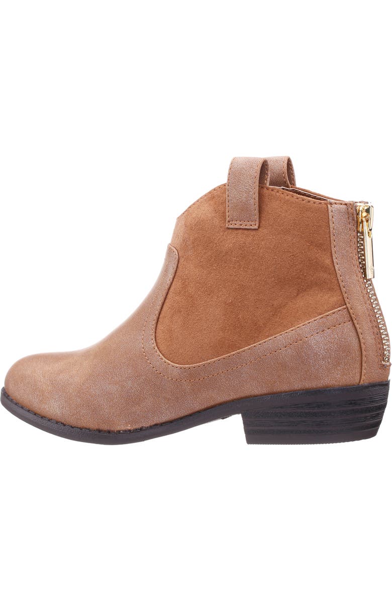 Nina Kids' Sai Western Boot, Alternate, color, Tan Shimmer