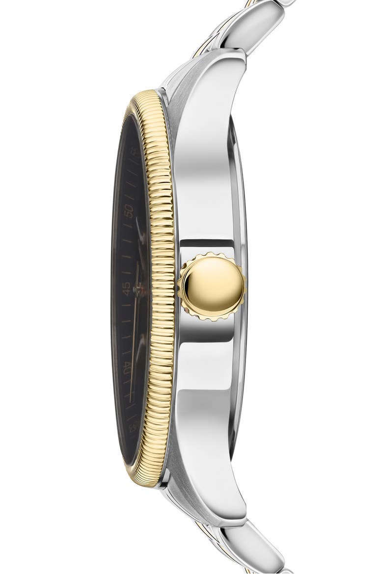 Colonne Bracelet Watch, 45mm, Alternate, color, TWO TONE