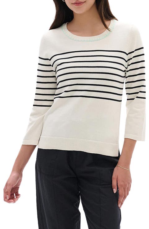 Black Stripes Sweater