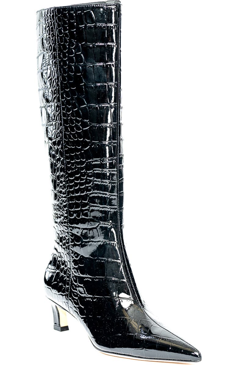 Allegra James Bella Embossed Boot, Alternate, color,