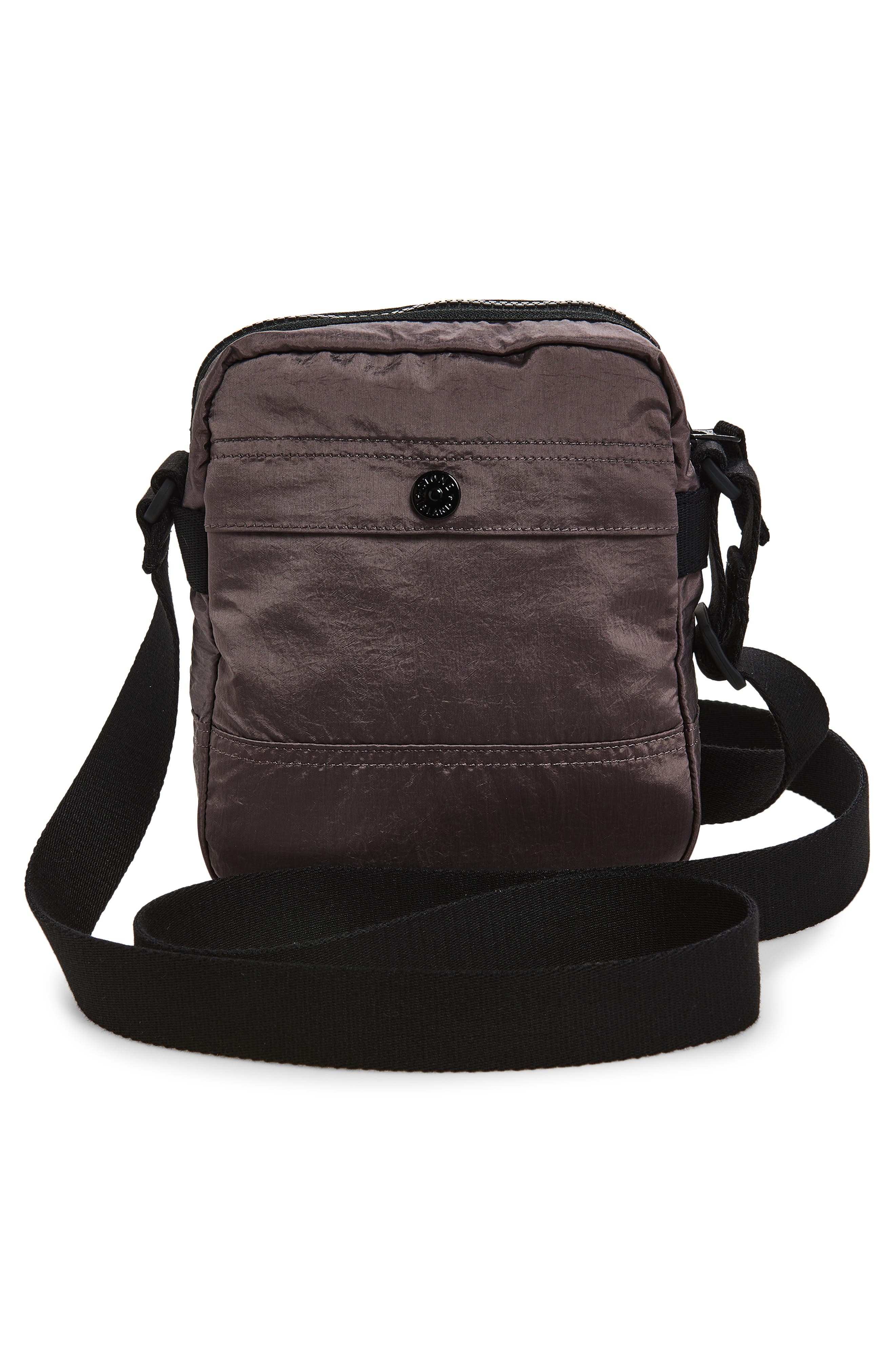 Stone Island Nylon Crossbody Bag, Alternate, color, Purple Grey