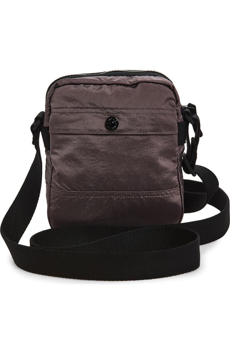 Stone Island Nylon Crossbody Bag, Alternate, color, Purple Grey