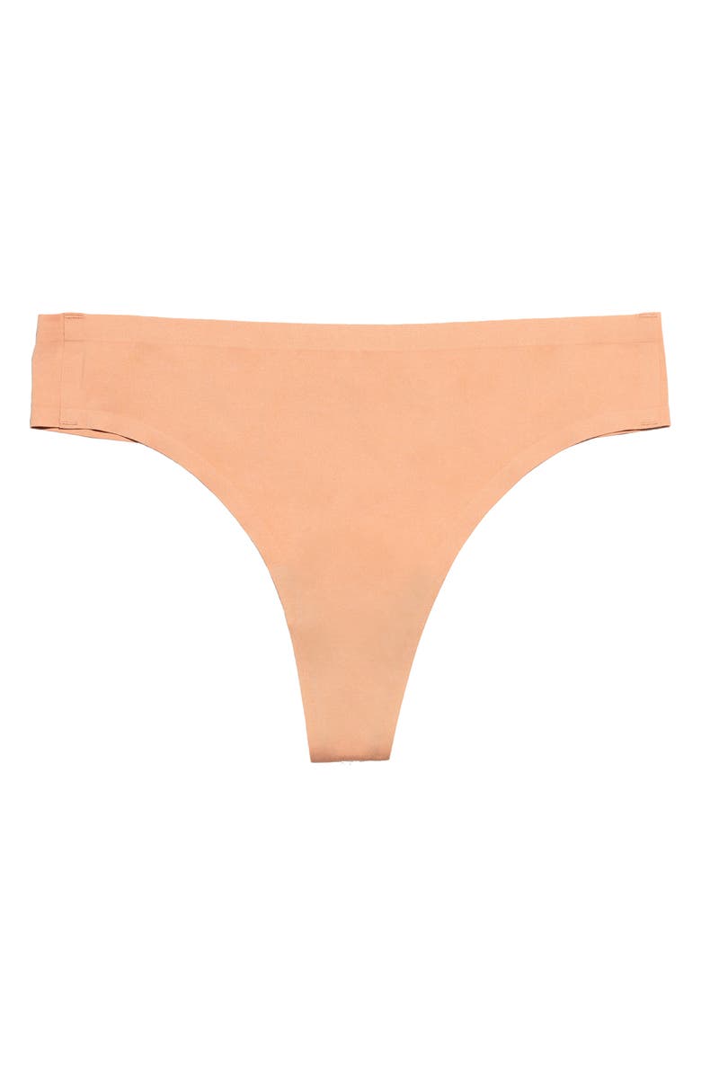 Saalt Seamless Thong, Alternate, color, Beige