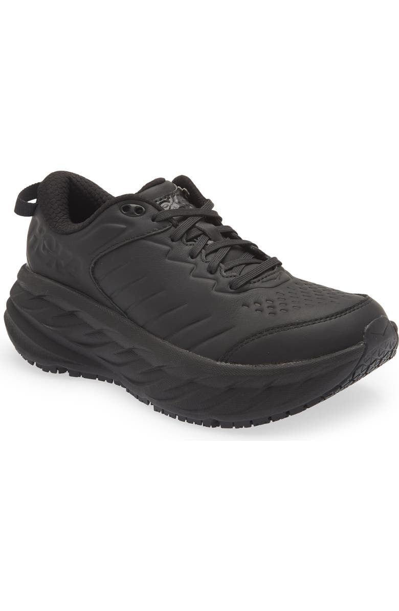 HOKA Bondi SR Wide Water Resistant Running Shoe, Main, color,