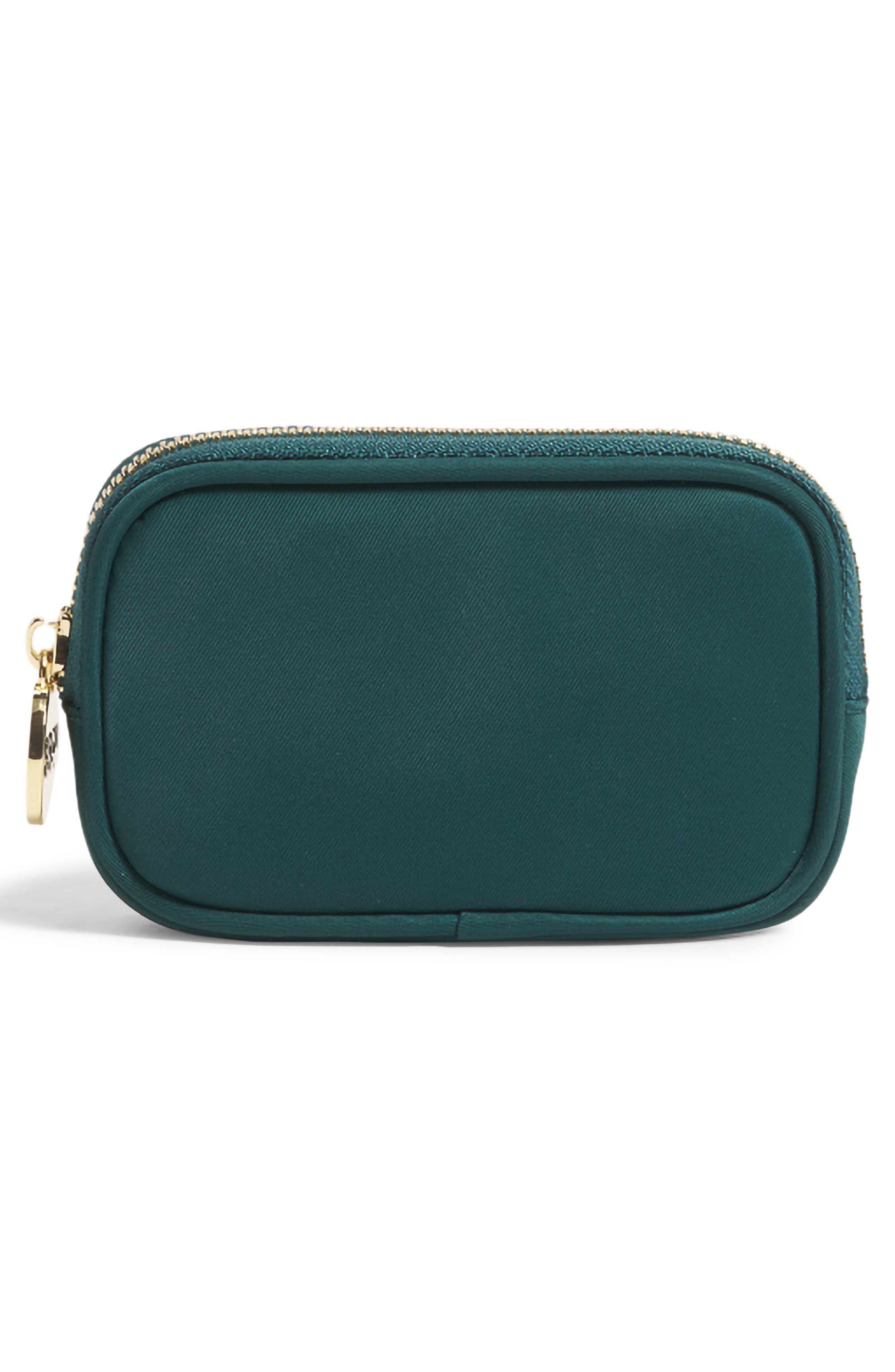 Stoney Clover Lane Micro Nylon Pouch, Alternate, color, Teal
