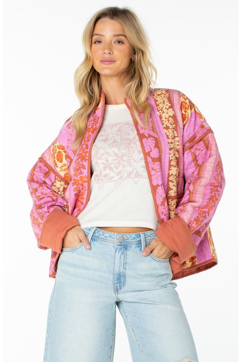 Solana Quilted Jacket, Alternate, color, FCHSIA PNK