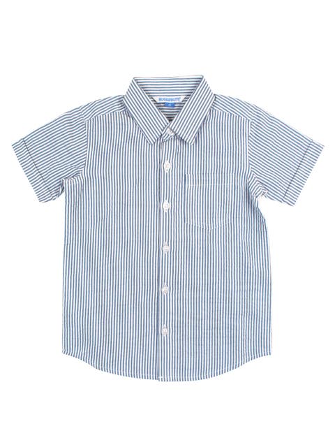 Boys Short Sleeve Button Down Shirt