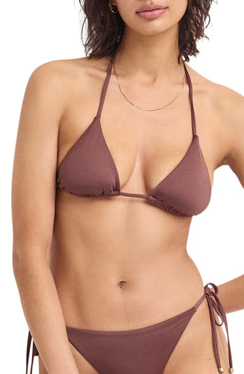 Gia Triangle Bikini Top