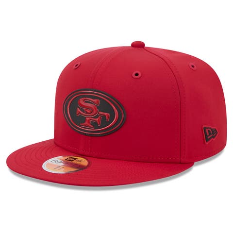 Men's New Era Scarlet San Francisco 49ers 2026 Sideline 59FIFTY Fitted Hat