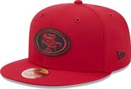 New Era Men's New Era Scarlet San Francisco 49ers 2026 Sideline 59FIFTY Fitted Hat