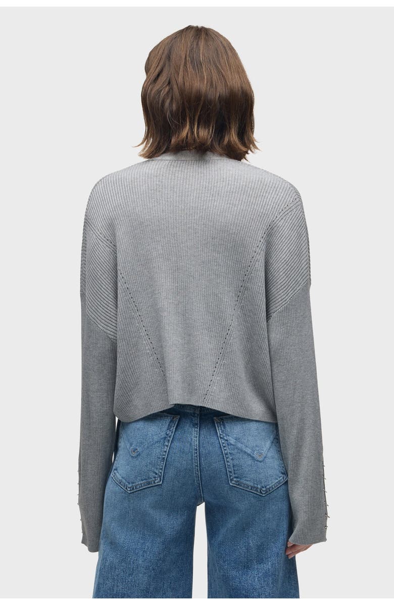 Hudson Jeans Boxy Cardi, Alternate, color, High Rise