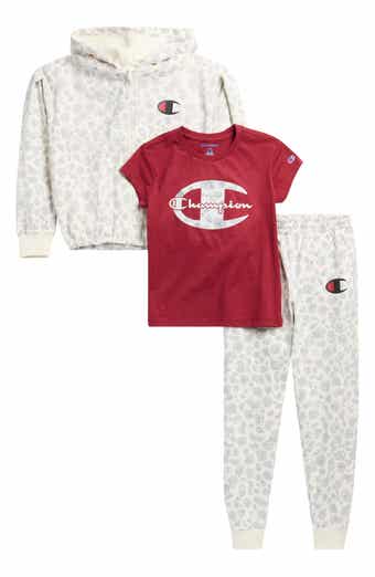 Kids' Hoodie, Graphic T-Shirt & Joggers Set h
