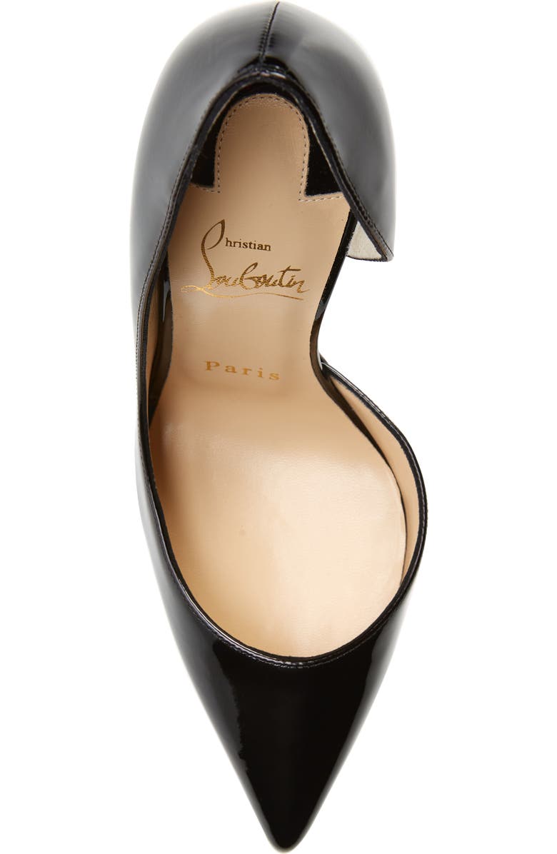 Christian Louboutin Iriza Pointed Toe Half d'Orsay Pump, Alternate, color,