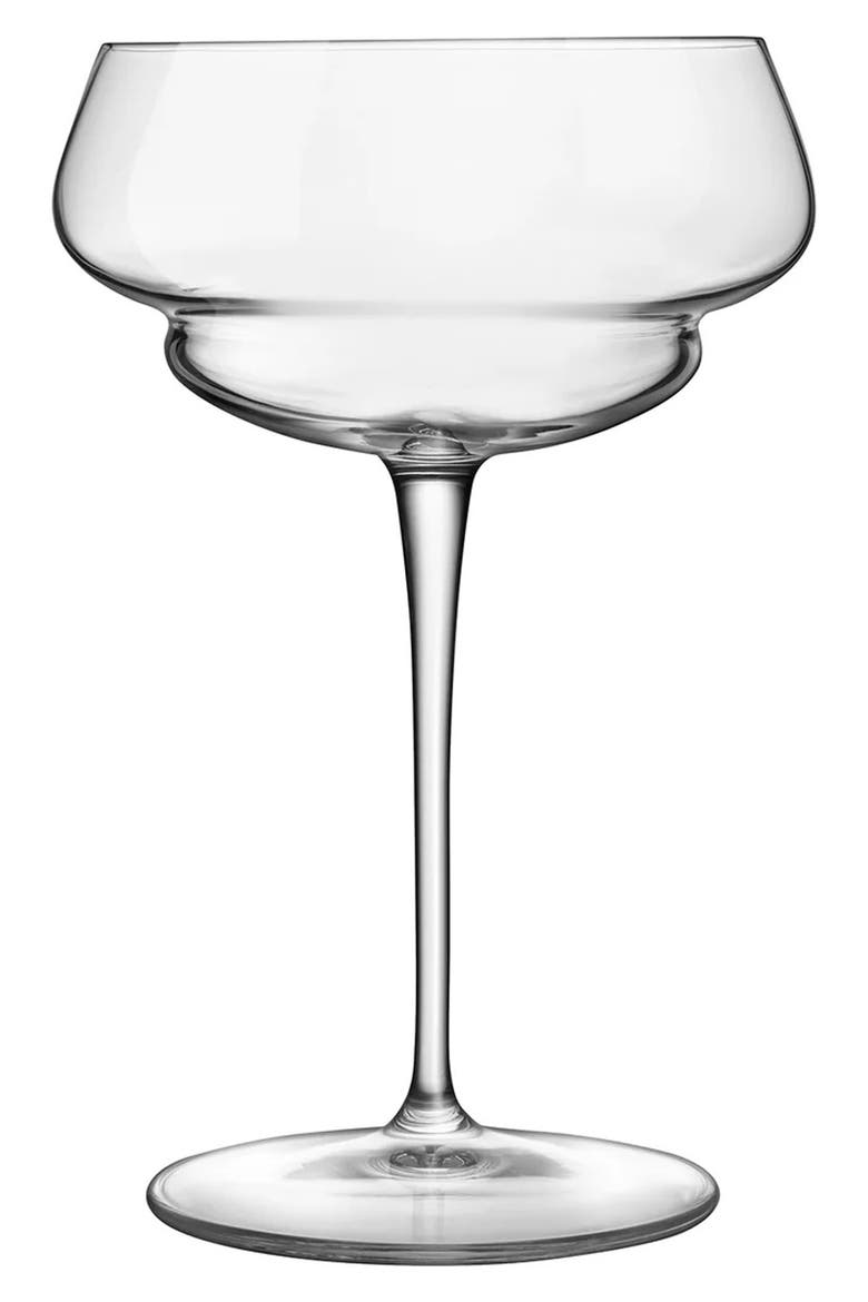 Great Gatsby 10 oz. Cocktail/Dessert Stems, Set of 4, Main, color, CLEAR
