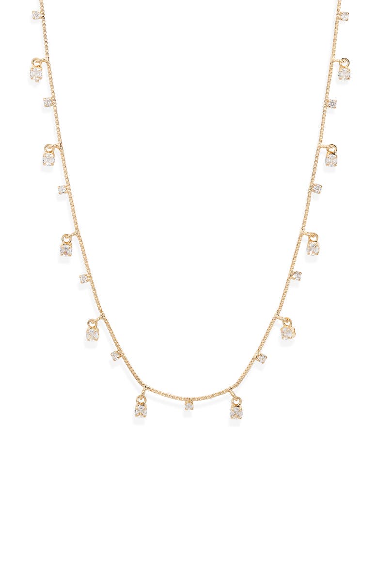 Star Dust Necklace, Main, color, GOLD