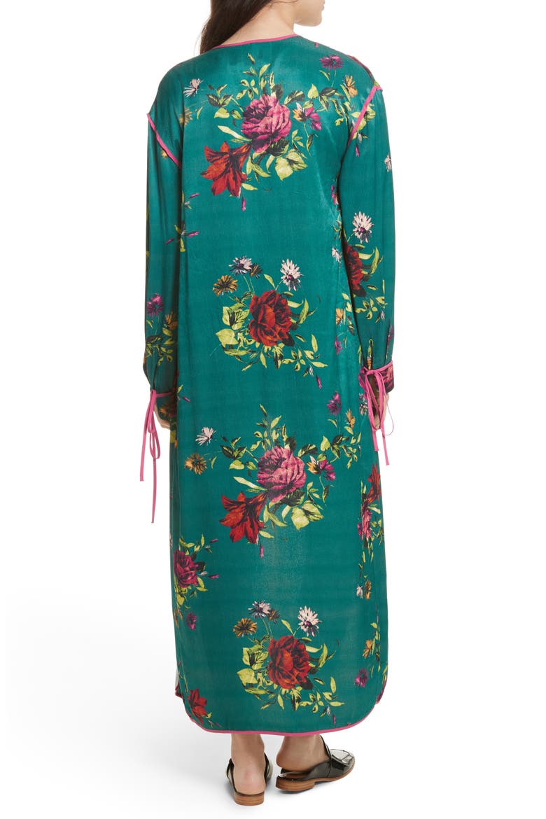 Kimono Duster, Alternate, color, GREEN