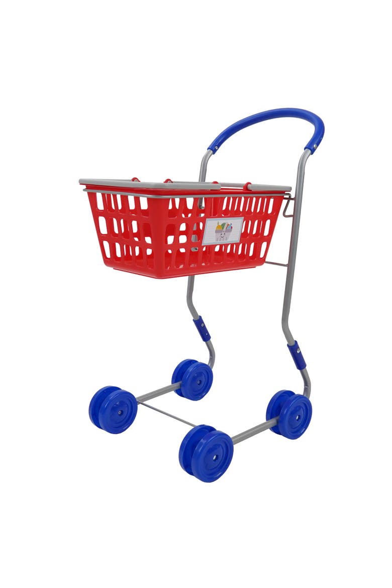 2In1 Red Shopping Cart Converting Shopping Cart & Basket 3+, Main, color, Red